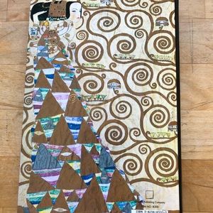 Office - Gustav Klimt The Embrace Lined Hardcover Notebook Office - Gustav Klimt The Embrace Lined Hardcover Notebook